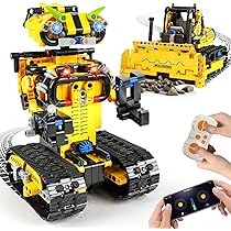 PLAXSOON 5-in-1 Technic Robot Bouwset, APP Afstandsbediening Robotics