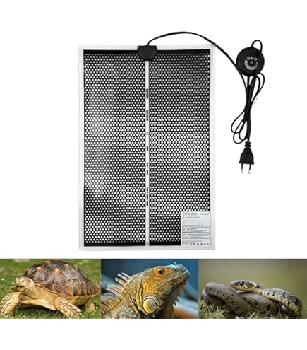Tappetino Riscaldante Per Rettili SIGANDG 20W 42x28cm - Impermeabile Per Terrario - Foto 8