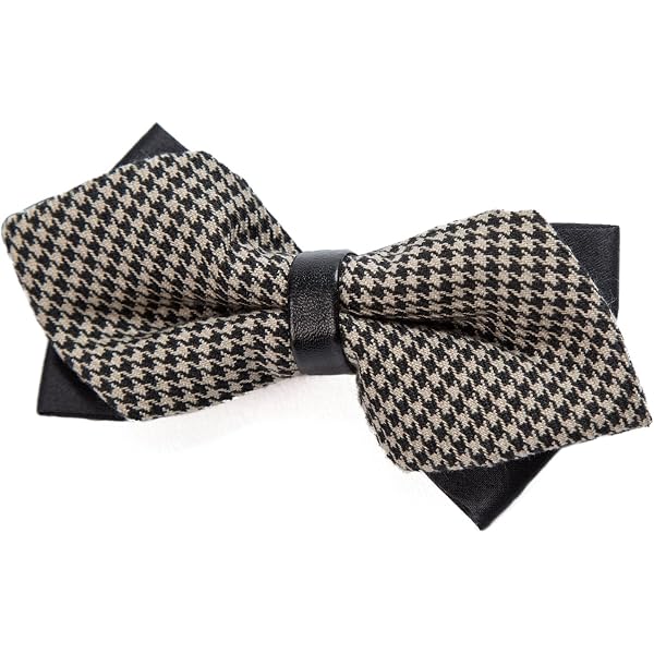 Nœud Papillon Pré-noué En Microfibre - Largeur 12,7 Cm - Sangle Réglable Jusqu'à 48,3 Cm - Homme
