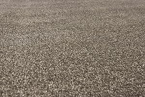 Underfoot Durable Twist Pile Carpet | Action-Backed Carpet | Bleach-Cleanable & Stain-Resistant | Elegant Carpets Colours (Pewter, 4m x 5m)