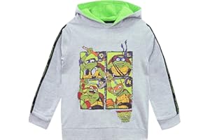 TEENAGE MUTANT NINJA Sudadera para Niños de Las Tortugas Ninja Mutantes Adolescentes | Sudadera con Leonardo, Donatello, Raphael y Michelangelo | Tallas de 5 a 13 Años | Merchandising Oficial de TMNT