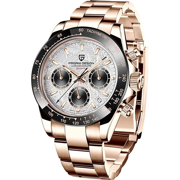 Buy LACZ DENTON Pagani Design 1718 Panda Dial Men's Chronograph