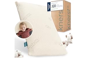 ‎KNERST KNERST® Kinderkopfkissen - Ergonomisches Kissen Kinderzimmer mit Memory-Schaum - Kissen 40x60x6 cm ideal als Kinderkissen