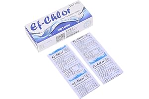 Ef-Chlor Water Purification Tablets, 167mg, 100 Tablets, Treats 20-25L Per Tablet