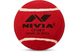 Nivia schwere Tennis Ball Cricket Ball (6 Stück)