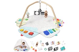 Lovevery The Play Gym by ; Stage-Based Developmental Activity Gym & Play Mat for Baby to Toddler