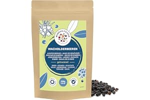 ‎MUNCHILYCIOUS Munchilycious Wacholderbeeren ganz 250g, ganze Wacholderbeeren, ohne Zuckerzusatz, Trockenfrüchte