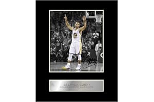 ICONIC PICS Stephen Curry Photo dédicacée encadrée Golden State Warriors