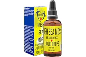 METASUPERFOODS Sea Moss Liquid Drops | High Strength Sea Moss 4000 milligrams | Concentrated Max Absorption | Natural Seamoss Drops | Fast Acting
