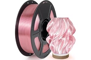 IEMAI PETG-glödtråd 1,75 mm, transparent PETG ljusrosa 1 kg, höghastighets-3D-skrivarfilament, mått +/- 0,02 mm, lämplig för