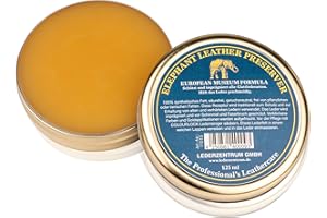 COLOURLOCK Graisse pour Cuir ÉLÉPHANT, baume nourrissant pour Le Soin et la Protection des Cuirs Semi-Mats et Brillants