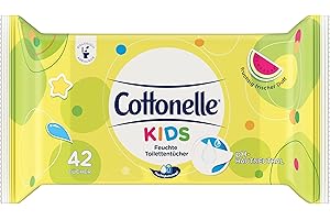 Cottonelle feuchte Toilettentücher Kids Nachfüller (42 Tücher), 6er Pack (6 x 42 Stücke)