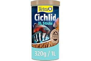 Tetra Cichlid XL Fish Food Sticks, Complete Food for Large Cichlids, 320g