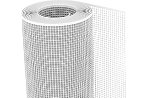 TENAX 72020111 Rete protettiva multiuso Quadra 10, Bianco, 1,00 x 5 m