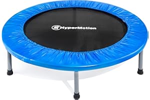 HyperMotion, Trampoline pour enfants et adolescents, trampoline de jardin et d'appartement, trampoline de jardin pour enfants à partir de 3 ans, fitness, trampoline de saut pour