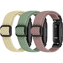 Cinturino Per Fitbit Inspire 3/2/HR E Ace 3/2 - Nylon Elastico Regolabile Uomo/Donna - Foto 7