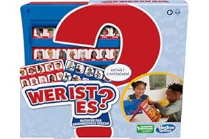 Hasbro Gaming Wer ist es? Ratespiel, Brettspiel für Kinder ab 6 Jahren, für 2 Spieler – spannendes Spiel für die ganze Familie