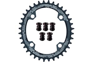 JGbike Elite Round Oval chainring 104mm BCD 30T 32T 34T 36T 38T Narrow Wide Single Chainring for 8 9 10 11 12 speed MTB XC Trail e-bike fat bike Mountain bike bicycle