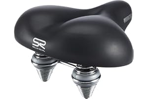 Selle Royal 6491 Manhattan Selle ville/randonnée avec insert en gel et ressorts Noir