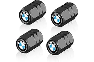 GEPAS 4 Pezzi Tappini gomme auto per BMW M 1 3 5 6 Series X1 X3 X7 X5 X6 Z4 7 Series, tappi auto gomme, tappi pneumatici auto