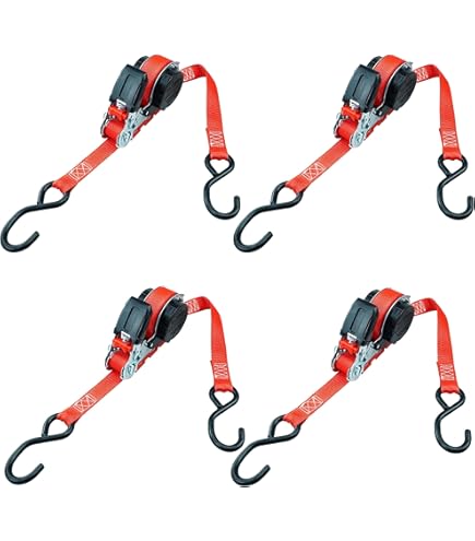 Set Cricchetto Recupero Cinghie Rimorchio Di Sicurezza Ruota - Foto 3