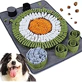 PetGens Olfactory Mat Dogs, Interactive Dog Toys Mat Sniffing Dog Blanket Dog Training Accessory Snuffle Mat (Green)