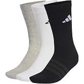 adidas Unisex Adult Cushioned Sportswear Crew Socks 3 Pair Pack Socks