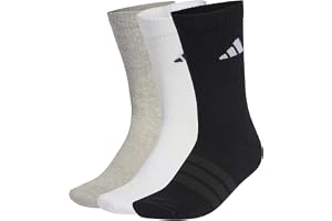 adidas unisex-adult CUSHIONED SPORTSWEAR CREW SOCKS 3 PAIR PACK Socks (pack of 1)