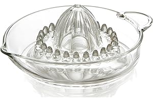 ‎RITZENHOFF & BREKER Ritzenhoff & Breker Fresh Zitronenpresse, Zitronenentsafter, Zitrus Presse, Saftpresse, Glas, 21 cm, 684896