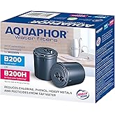 Aquaphor 4600987002149 Package 2 Cartridges B200H for Hard Water, Plastic