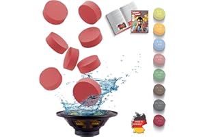 PolySound Sylo High-End Lautsprecher Füße, Schwingungsdämpfer 8er Set rot 50-120kg - materialschonend mit Wasser geschnitten - Nicht gestanzt - Made in Germany