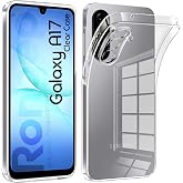 Rongep [Maxi-Clear] Samsung Galaxy A17 i&ccedil;in Şeffaf Telefon Kılıfı Kamera Y&uuml;kseltili Esnek ve Hafif Tasarımlı Galaxy A17 Koruy