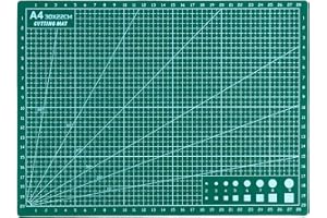 NAVOYS A4 Cutting Mat 30cm x 22cm - Crafting Board Mat, Self Healing, Double Sided, for Quilting, Sewing, Scrap Booking, Fabric & Paper Craft. Flexible, Non-Slip, Accurate Grid Lines & Measurement