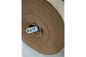 FYVIE STAR FABRICS Felt Craft Fabric A Variety of Over 100 Colours Sold per metre 44" - 112cm Wide (Camel Hair– Colour 47) (Half Metre)