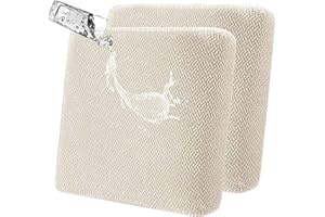 LIVEGO Lot de 2 housses de coussin imperméables pour canapé, patio et extérieur, extensibles, lavables - Convient pour fauteuil et canapé - Beige