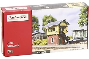 Auhagen - 14450 - Modélisme Ferroviaire - Bâtiment - Poste D'aiguillage