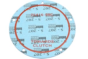 DOCK66 MOTORCYCLE PARTS Kupplungsdeckel Dichtung 5-Loch für HD Twin Cam ab 99