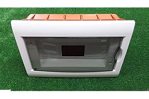 FAEG Centralino da incasso 8 moduli con portello fumè IP40 Bianco