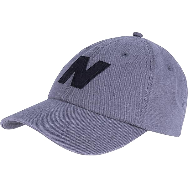 【New Balance】 男女共用 Letter Graphic Nylon Ball Cap New Balance Men's, Women's, Unisex 6 Panel Linear Logo Hat