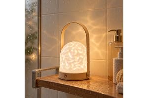 Duschlampa vattentät