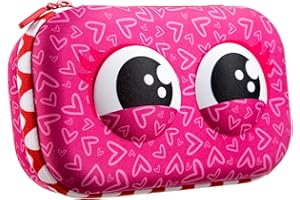 ZIPIT Astuccio per matite Wildlings per bambini | Astuccio per la scuola | Astuccio organizer | Astuccio per matite di grande capacità