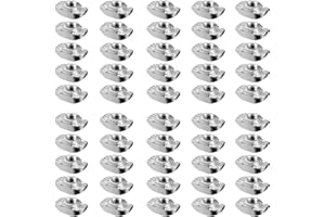 GETLITOOL 50 pezzi Dadi Scanalati a T Acciaio Inossidabile Serie EU30 per Bullone M5 8mm