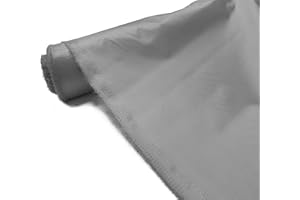 A-Express Grey Ripstop Fabric Waterproof 3.8oz Kite Material Outdoor Cover 1x Metre