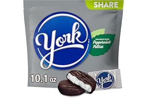 YORK Dark Chocolate Peppermint Patties, Candy Share Pack, 286g 10.1 oz