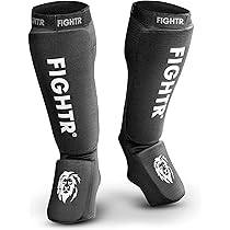 Booster Kickboks Scheenbeschermers Bangkok - Zwart/Groen – The Fight Company