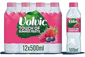 Volvic Touch of Fruit Summer Fruits Still Flavoured Water Multipack 12x500ml