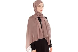 Ayisah Selda - Hijab Scarf for Women - Chiffon Hijab Head Scarf - Muslim Headscarf - Headwrap for women, Hijabs Scarves – Feels like Silk Hijab, Premium Turkish Quality