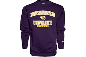 Blue 84 Herren Twill Applique Team Color Crewneck Sweatshirt