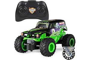 Monster Jam, Grave Digger radiocommandé Authentique, échelle 1:24, 2,4 GHz, à partir de 4 Ans