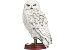 The Noble Collection Harry Potter Escultura de Edvige la búho, Estampado Animal, Multicolor (NN7876)